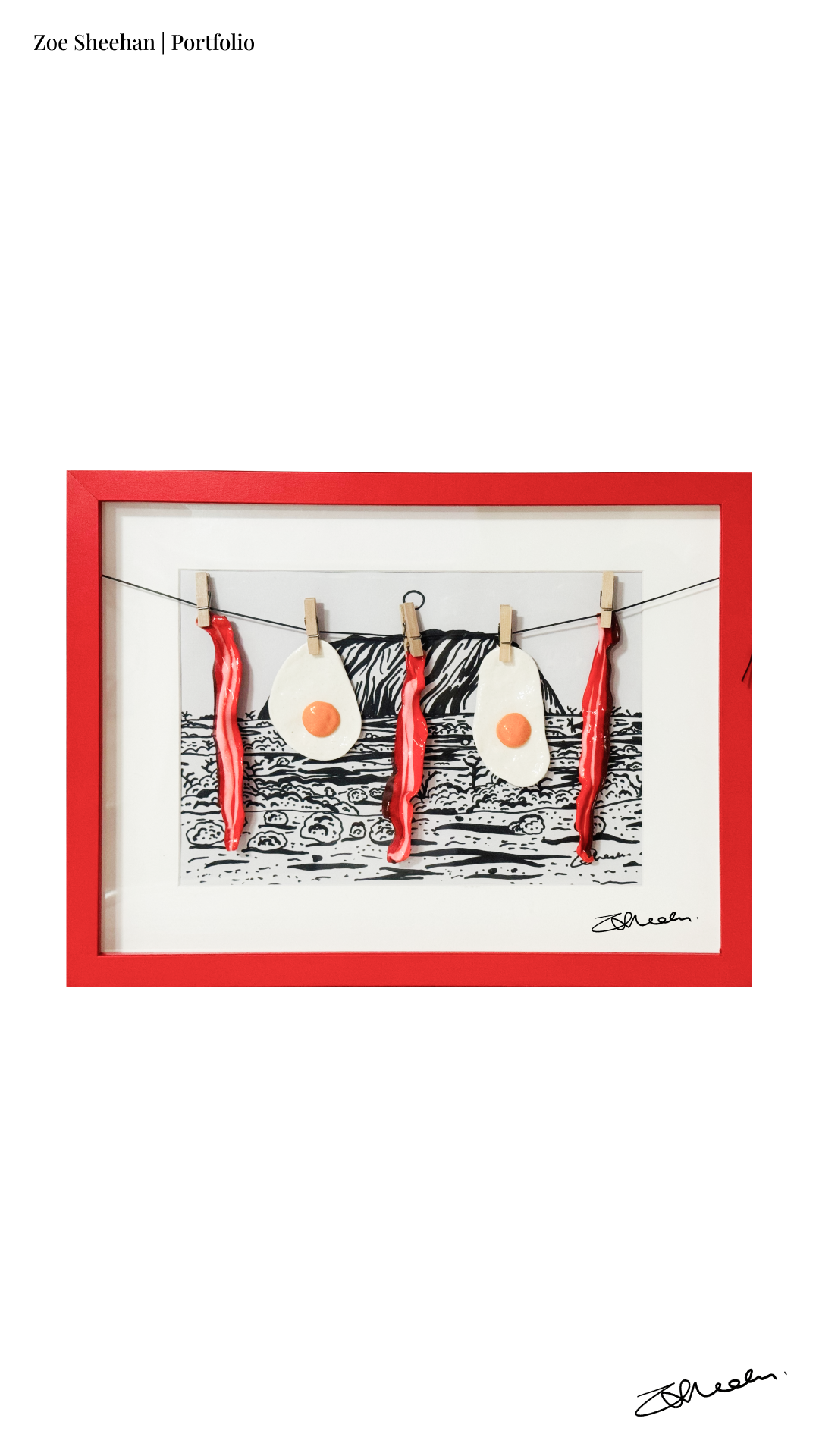 Bacon & Eggs Polymer Clay in the NT