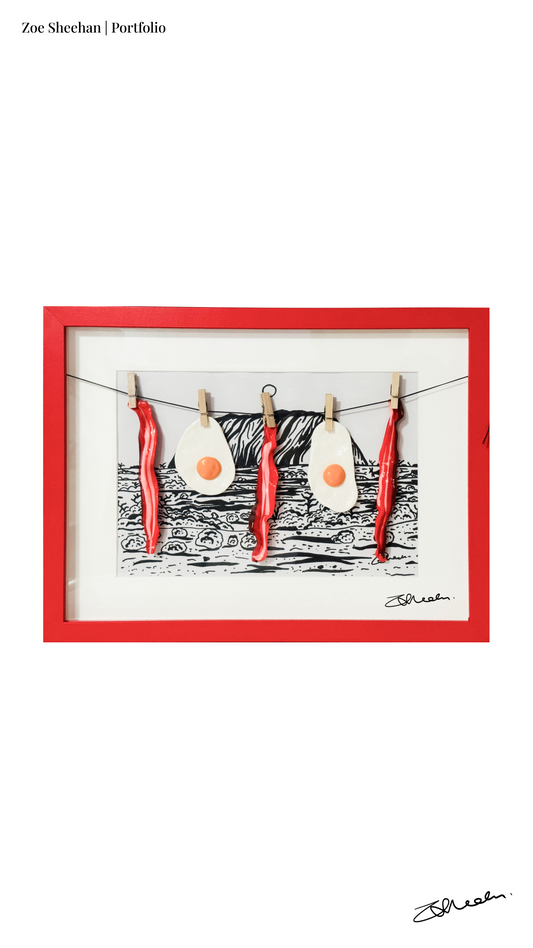 Bacon & Eggs Polymer Clay in the NT